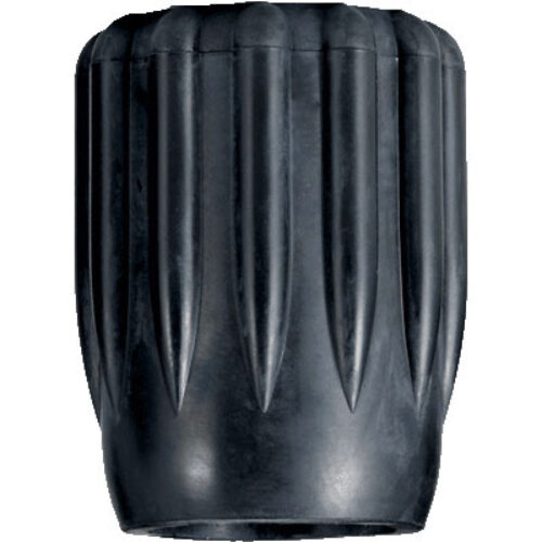 Sonar Cylinder Valve Hand-Wheel Rubber Knob - Black Long