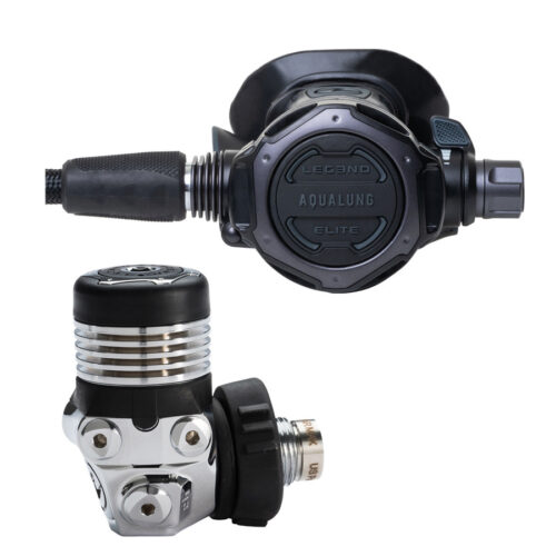 Aqualung Leg3nd Elite Black Edition Regulator Set | DIN