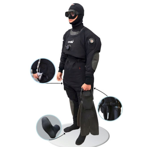 Apollo Pro-Teq Lightweight Membrane Drysuit - Unisex | S