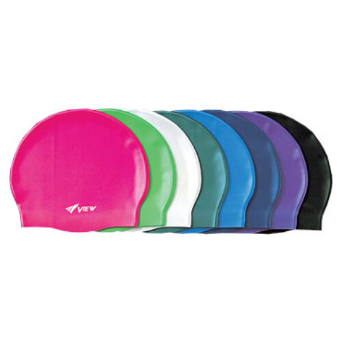 View Swim Silicone Cap - R - Red