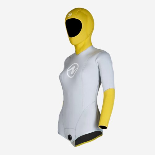 JACKET FREEFLEX PRO 5MM WOMEN GREY YELLOW