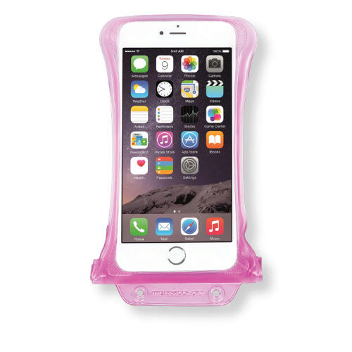 DiCAPac Waterproof Case for Large Smart Phones | Pink