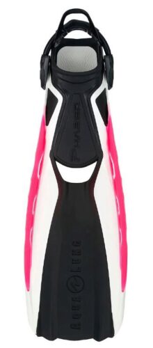 FIN ADJ PHAZER WHITE/PINK LARGE