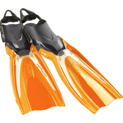 Tusa Hyflex Switch Pro Fins - Open Heel - Black (BK) - L-XL