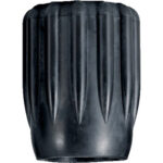 Sonar Cylinder Valve Hand-Wheel Rubber Knob - Black Long