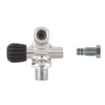 San-o-Sub Valve End Plug for Rotating Crossbar Manifold - Left