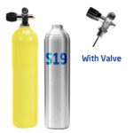 Catalina S19 Aluminium Cylinder | 2.7L | 207 bar | No Valve Catalina S19 Aluminium Cylinder | 2.7L | 207 bar | No Valve