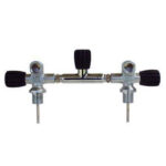 San-o-Sub Dual Outlet Isolation Manifold (232 Bar) - 212 mm (8.4
