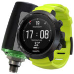 Suunto D5 Watch Dive Computer with Tank POD - Copper Bezel / Bla