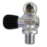 San-o-Sub DIN HP Cylinder Valve - 300 bar - Oxygen Clean