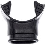 Alpha Ultra Dry Black Snorkel Mouthpiece - Single