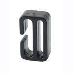 Ocean Pro Mask Strap Retainer - Pair | Black