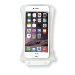 DiCAPac Waterproof Case for Large Smart Phones | White