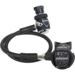 Cressi MC9 XS Compact Regulator Set | DIN | Black