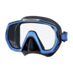 Tusa Freedom Elite Mask - Black skirt - Fishtail Blue frame (QB-