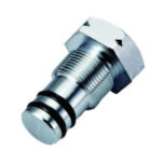 Sonar Valve End Plug for Rotating Crossbar Manifold Valve - Left