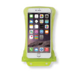 DiCAPac Waterproof Case for Large Smart Phones | Green