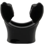 MOUTHPIECE TYPHOON SNORKEL BLACK