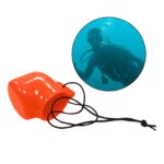 Sonar DIN/Yoke Cylinder Valve Protector Cover - Vinyl - Orange
