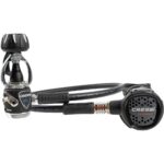 Cressi MC9 XS Compact Regulator Set | YOKE | Black