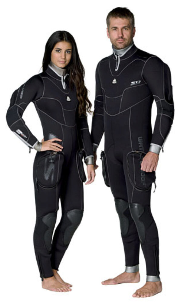 Waterproof SD Combat 7mm SemiDry Wetsuit Womens L