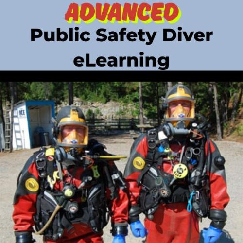 Advanced Public Safety Diver eLearning