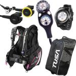 TINA FEMALE - BLACK SPECIAL - DC SOLAR NAVY BLUE (EXTRA SMALL)