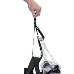 MASK AND FIN HOLDER W METAL CLIP