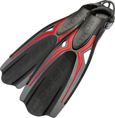 Cressi Fins Thor EBS Black/Red XL