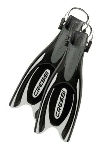 Cressi Fins Frog Plus Black/Silver SM/MD