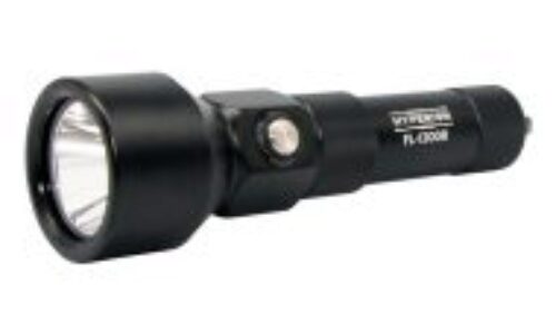 HYPERION  FL1300R BLACK .1300 Lumens / 8 Beam  / 60 Halo / 90 min