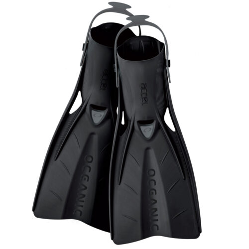 OCEANIC ACCEL FIN S-M 7-10 BK