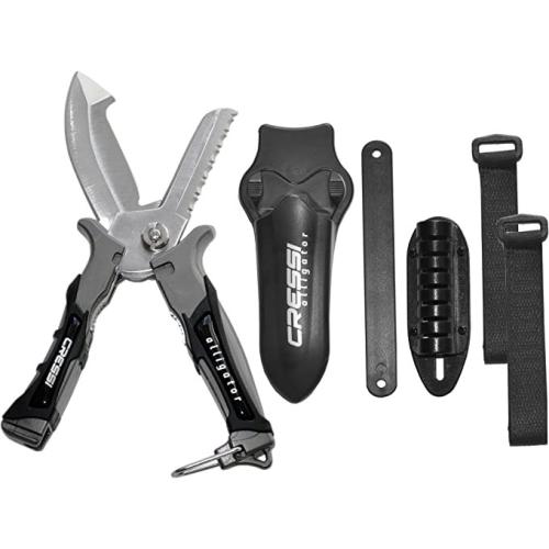 Cressi Alligator Knife & Scissors