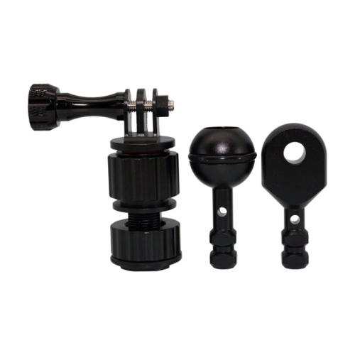 Hyperions Cold Shoe Adapter Aluminium w Quick Release Mounts
