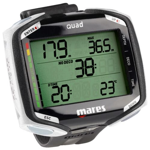 Mares Computer Quad BLACK/WHITE