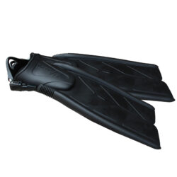 Oceanic Fins V12 Vortex w/Spring Straps Black
