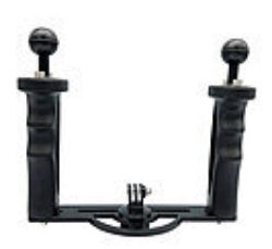 HYPERION  GoPro Twin Handle Tray with Ball Mount Handles & GoPro