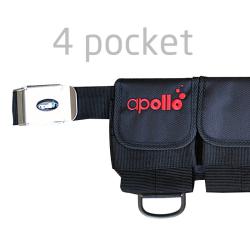 Apollo Weightbelt Comfo 4 Pocket w/ D-Rings
