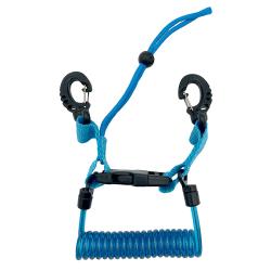 Cressi Coiled Lanyard - BL