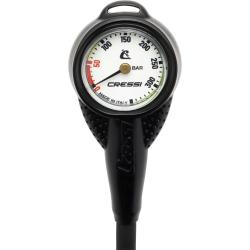 Cressi Gauge Mini SPG w/ Rubber Housing