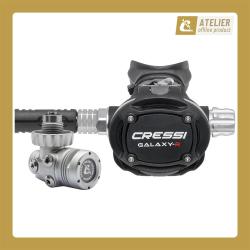 Cressi Regulator T10 SC Cromo / Galaxy Adj - Din
