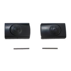 Hollis Mask M1 Side Clip / Buckle Pair (L&R) - Black