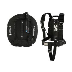 Scubapro BCD S-TEK Donut Wing 40 + S-TEK Pro Harness SS
