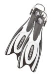 Cressi Fins Frog Plus Black/White MD/LG