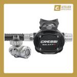 Cressi Regulator T10 SC Cromo / Galaxy Adj - Din