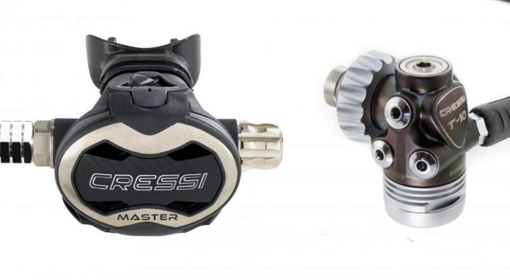 Cressi Regulator T10 SC PVD / Master Balaced Cressi Regulator T10 SC PVD / Master Balaced