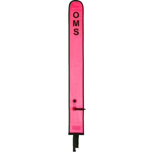 OMS Pink 1 Metre Slim Hybrid Diver's Alert Marker