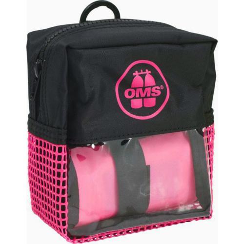 OMS Pink/Black 3.3 Complete Pouch, 1 Metre SMB & Reel Safety Set