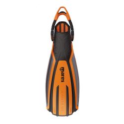 AVANTI 4X Open heal fins- Orange & dark grey