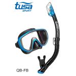 TUSA SPORT UC1625 Mask and Snorkel Set Adult - Hot Pink